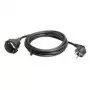 Cable de alimentación Bachmann 341.189 negro 10 m
