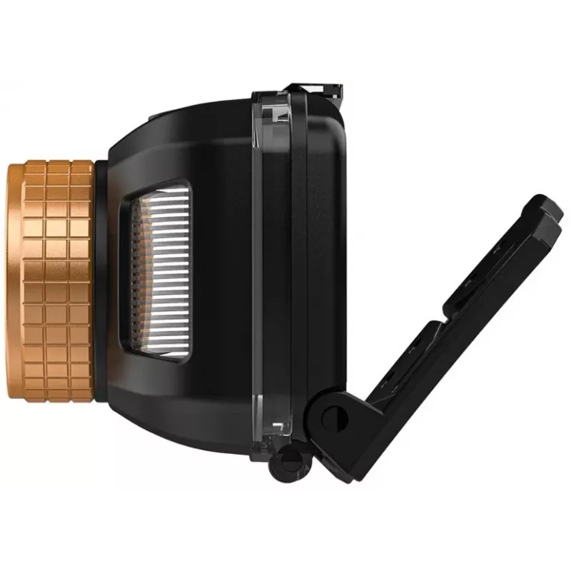 Caja regalo linterna frontal Duracell DH850R negra, naranja