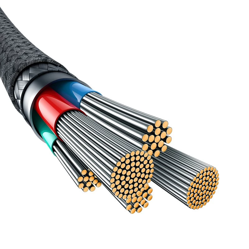 Cable USB-C a iP Baseus Unbreakable 2 m 20 W negro