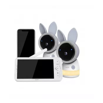 Cámara de vigilancia Arenti A4 4MP Wi-Fi Baby Kit de doble cámara