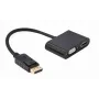 Cable DisplayPort Gembird A-DPM-HDMIFVGAF-01 0,1 m negro