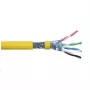 Cable de red ROLINE 21.15.0005 100m Cat8 SF/UTP amarillo