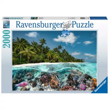 Puzle Ein Dive in the Maldives (2000 piezas)