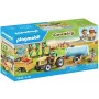 Playmobil 71442 Country: Tractor con remolque y depósito de agua – Cosecha fresca en la granja – Descubre el medio ambiente jugando – Juego de rol imaginativo