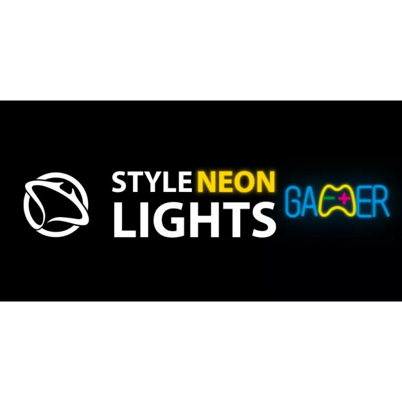 Manta SNL62MT GAMER luz de neón LED, USB, 5 W, multicolor