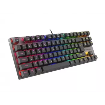 TECLADO GAMING GENESIS THOR 303 TKL CZ/SK ILUMINACIÓN RGB MECÁNICO ROJO NEGRO HOT-SWAP