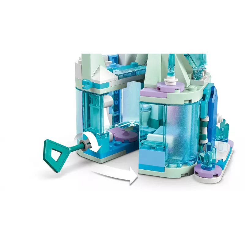 LEGO DISNEY 43278 Mini castillo de Arendelle y palacio de hielo de Elsa