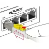 Cable de red DeLOCK 85335 RJ-45 Cat6a 5m blanco