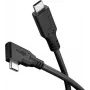 Goobay cable USB-C 90° 3 m negro – 60 W 5 Gbit/s Power Delivery (79423)