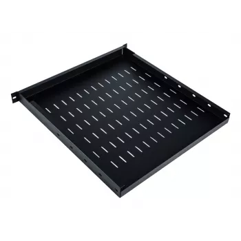 Bandeja para rack Digitus TN-19-5/9-1U-W-BK acero negro 19 pulgadas 500 mm de profundidad