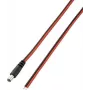 VOLTCRAFT Cable de conexión de baja tensión conector macho de baja tensión - 5,5 mm 2,5 mm 1 ud. (VC-10906535)