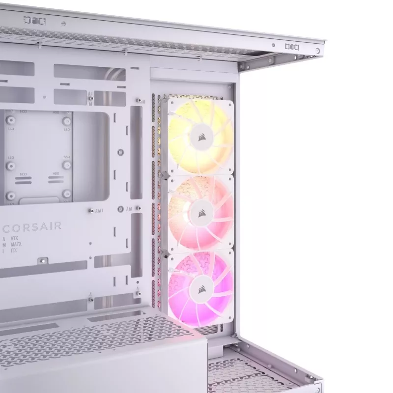 Torre Midi Corsair 3500X ARGB blanca