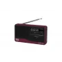 Radio portátil Eltra Asia negra — modelo receptor compacto AM/FM