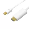 Mini DisplayPort a HDMI 4K, blanco, 1 m