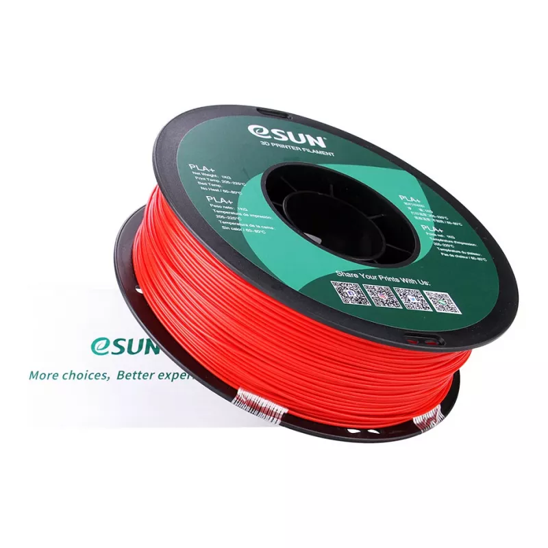 PLA+ 1,75mm rojo 1kg