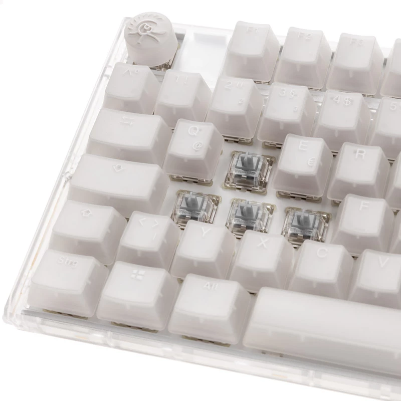 Ducky One 3 RGB teclado gaming USB QWERTY inglés de EE. UU. blanco