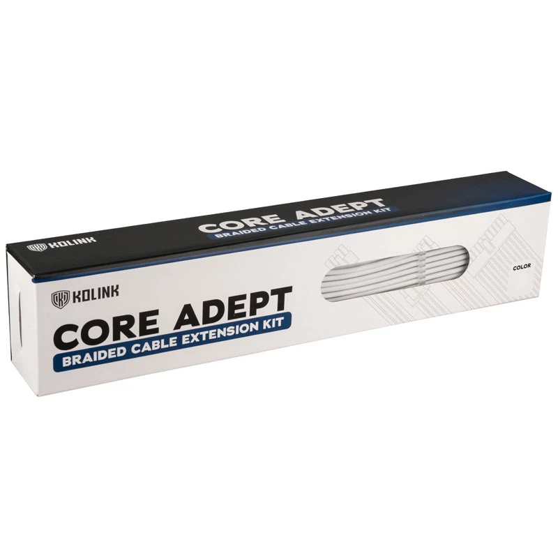 Set de extensión de cables Kolink Core Adept blanco