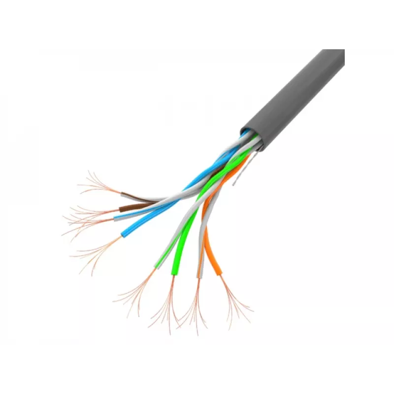 Cable de red Lanberg LCU5-11CC-0305-S gris 305 m Cat5e U/UTP (UTP)