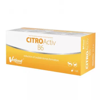 VetFood CitroActiv B6 para perros y gatos 120 cápsulas