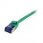 Cable de red RJ45 Synergy 21, CAT6A 500 MHz, 10 m, verde, U/FTP, Slimline redondo d=3,8 mm, TPE (Superflex), AWG32, Synergy 21 – Digital/Datos – Red