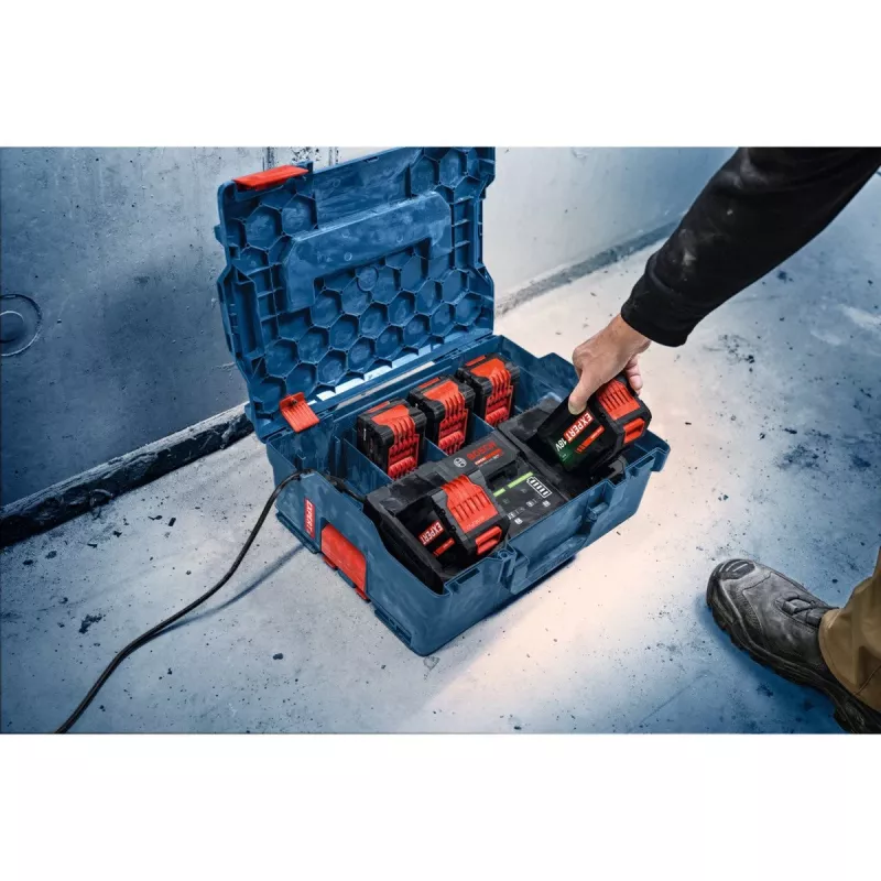 Cargador de batería Bosch EXPERT EXAL18V2-320 18V 2A para baterías Bosch 18V