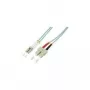 Logilink - cable de conexión - LC multimodo (macho) - SC multimodo (macho) - 5 m - fibra óptica - 50/125 micrómetros - OM3 - libre de halógenos - aguamarina (1P3LS05)