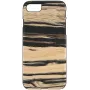 Funda para móvil Man and Wood para iPhone 7/8 – blanco con detalle de ébano negro