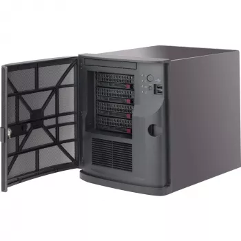 Super Micro Supermicro SC721 TQ-350B - Torre - Mini-ITX 350 W (ATX) - Negro - USB (CSE-721TQ-350B)