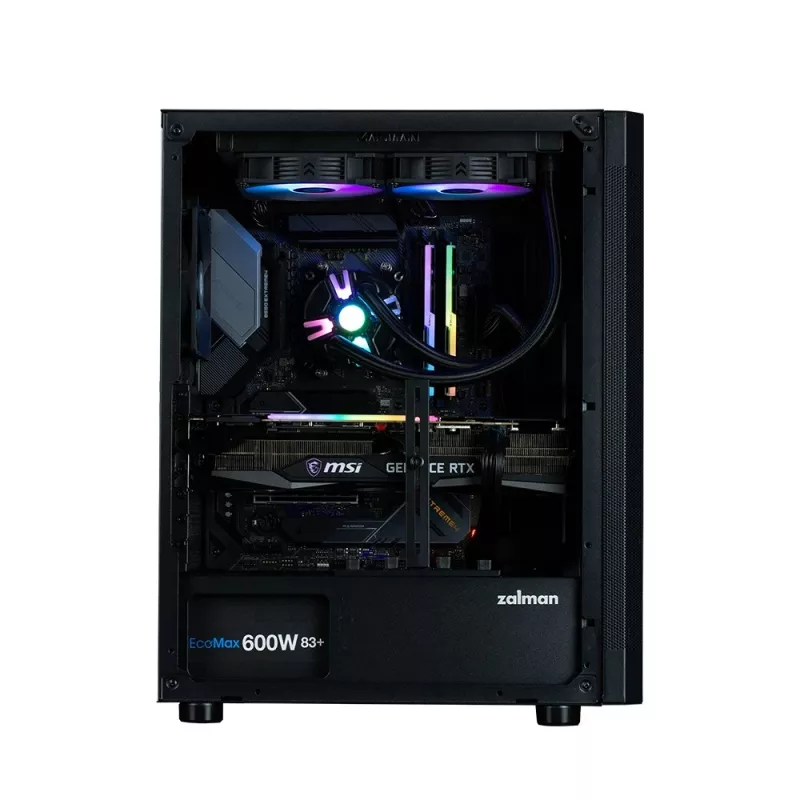 Caja de PC I4 ATX Mid Tower 6 ventiladores