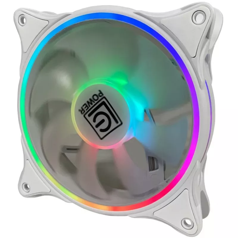 LC-Power LC-CF-120-ARGB-W Ventilador para caja de 120mm ARGB – Blanco