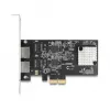 Tarjeta de red DeLOCK 81261 PCI Express x2, 2 x RJ45 5 Gigabit LAN