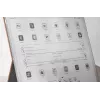 Funda con teclado para Onyx Boox Note Max y Tab X C — funda protectora marrón con teclado integrado