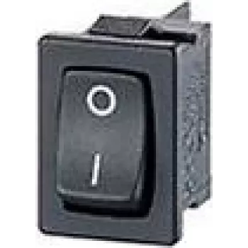 Bachmann 924.185 Interruptor basculante Serie 3634 Interruptor bipolar negro (924.185)