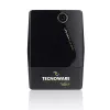 Tecnoware Era Plus 1600 FGCERAPL1602SCH SAI line-interactive, 1600 VA / 1200 W, onda sinusoidal, Schuko, batería de 12V 11Ah
