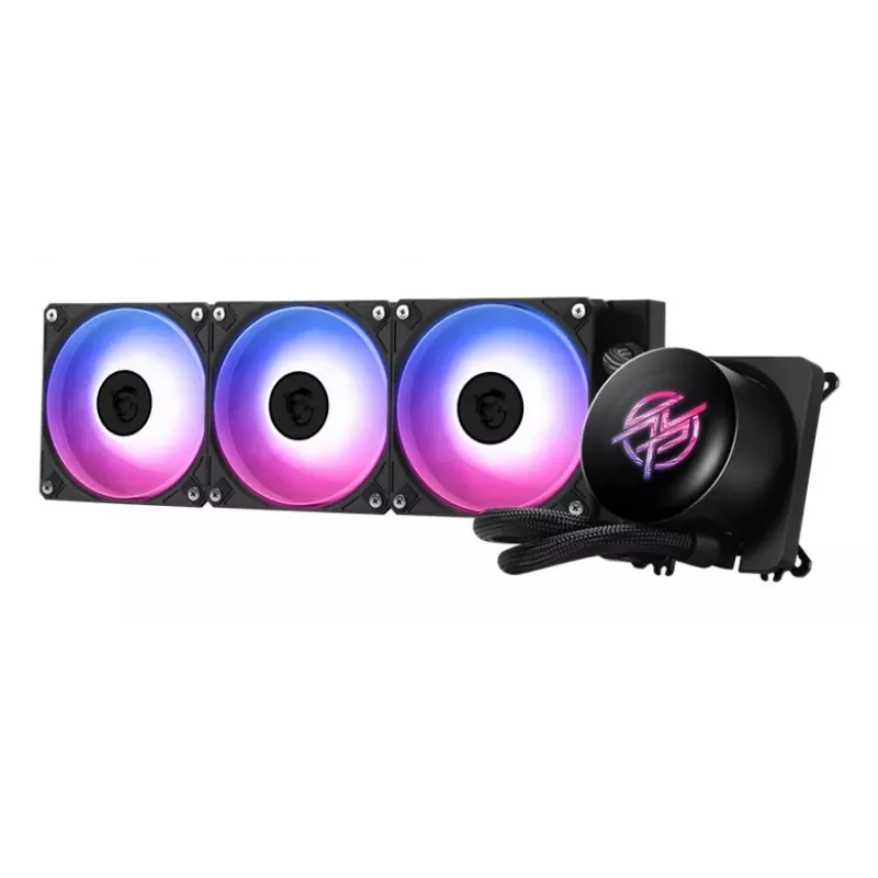 Refrigeración líquida todo en uno MSI MPG CORELIQUID P13 — ventilador de 120 mm, radiador de 3 ventiladores, compatible con LGA 1851, negro