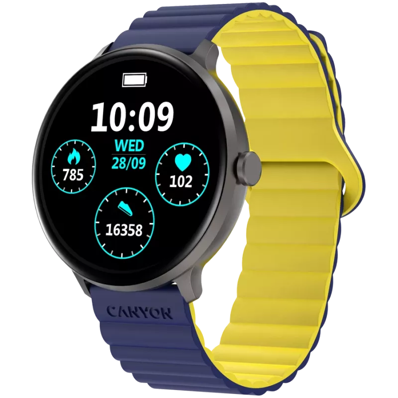 Canyon SW-69 - Jacky - Smartwatch - BT - color. Pantalla LTPS 1.3 - sumergible. IP68 - 25 deportes