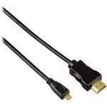Hama cable HDMI de 2 m HDMI tipo A (estándar) HDMI tipo D (micro) negro