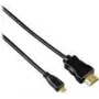 Hama cable HDMI de 2 m HDMI tipo A (estándar) HDMI tipo D (micro) negro