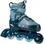 Patines en línea HUDORA Leon 2.0, talla ajustable 37–40, azul/gris