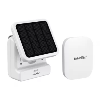Kit de bomba de agua solar inteligente RainPoint HTP115FR con gateway HWG023WBRF y app para riego de jardín