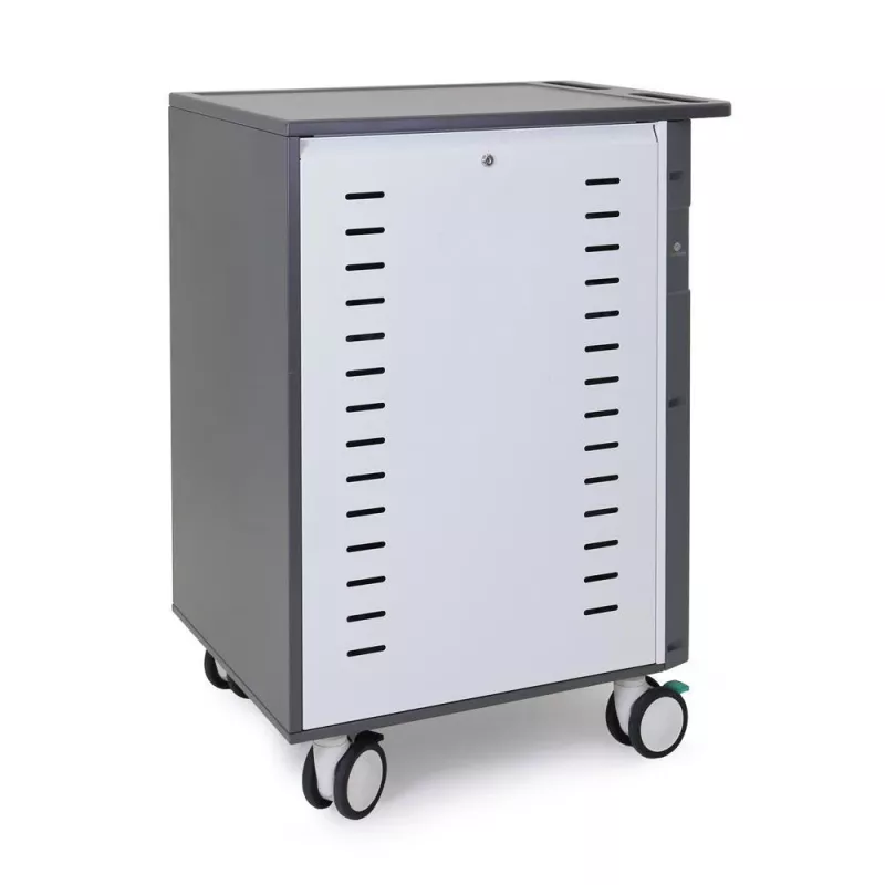 Ergotron Zip40 - Carro (solo carga) - para 40 tablets / portátiles - tamaño de pantalla: hasta 39,6 cm (hasta 15,6 pulgadas)