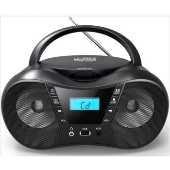 Reproductor de radio CD LILA2 USB/BT negro