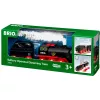 Brio locomotora de vapor a pilas con depósito de agua, a partir de 3 años