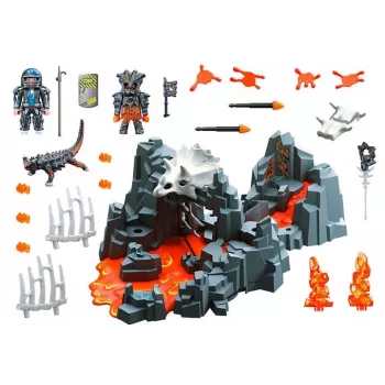 Set de juego Playmobil 70926 Guardián de la mina de lava 5-10 años Multicolor
