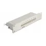 Panel de parcheo DeLOCK 10 pulgadas 8 puertos Cat.6A 1U gris