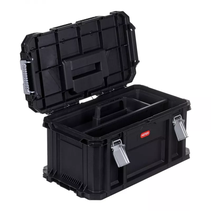 Set de cajas de herramientas Connect Rolling System KETER