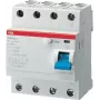 ABB F204 A-63/0,3 – 230 – 400 V – 63 A – Tipo A – Azul – Gris – IEC/EN 61008 UL 1053 – 70 mm (2CSF204101R3630)