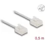 Cable de red DeLOCK RJ45 Cat.6 0,5 m gris