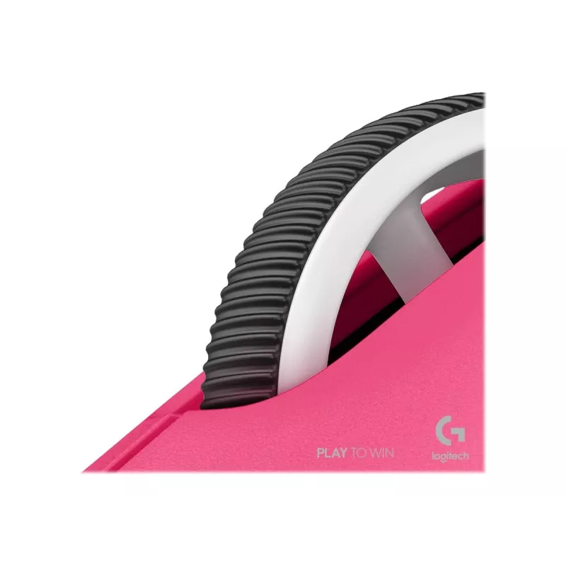 Logitech PRO X SUPERLIGHT ratón inalámbrico magenta ratón (910-005957)