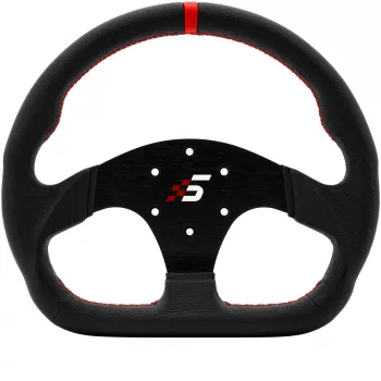 Simagic P-325D Volante 325 mm, aro de cuero, para sistemas Direct-Drive, sin buje